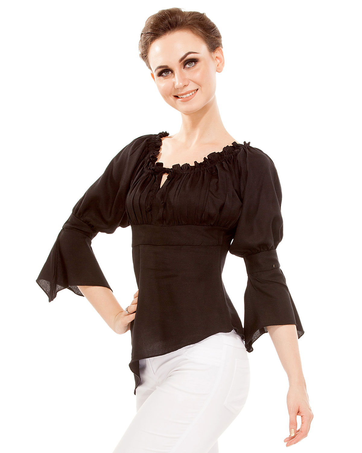 (image for) Felicia High-Low Hem Blouse