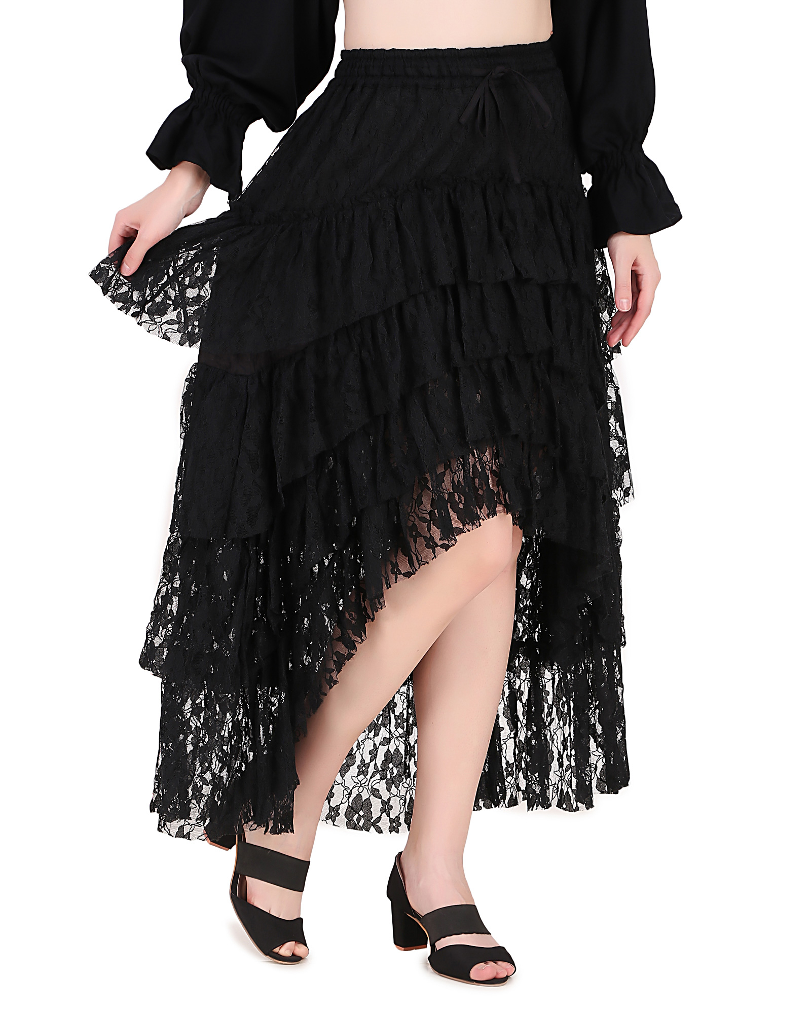 (image for) Steampunk Contoured Net Skirt