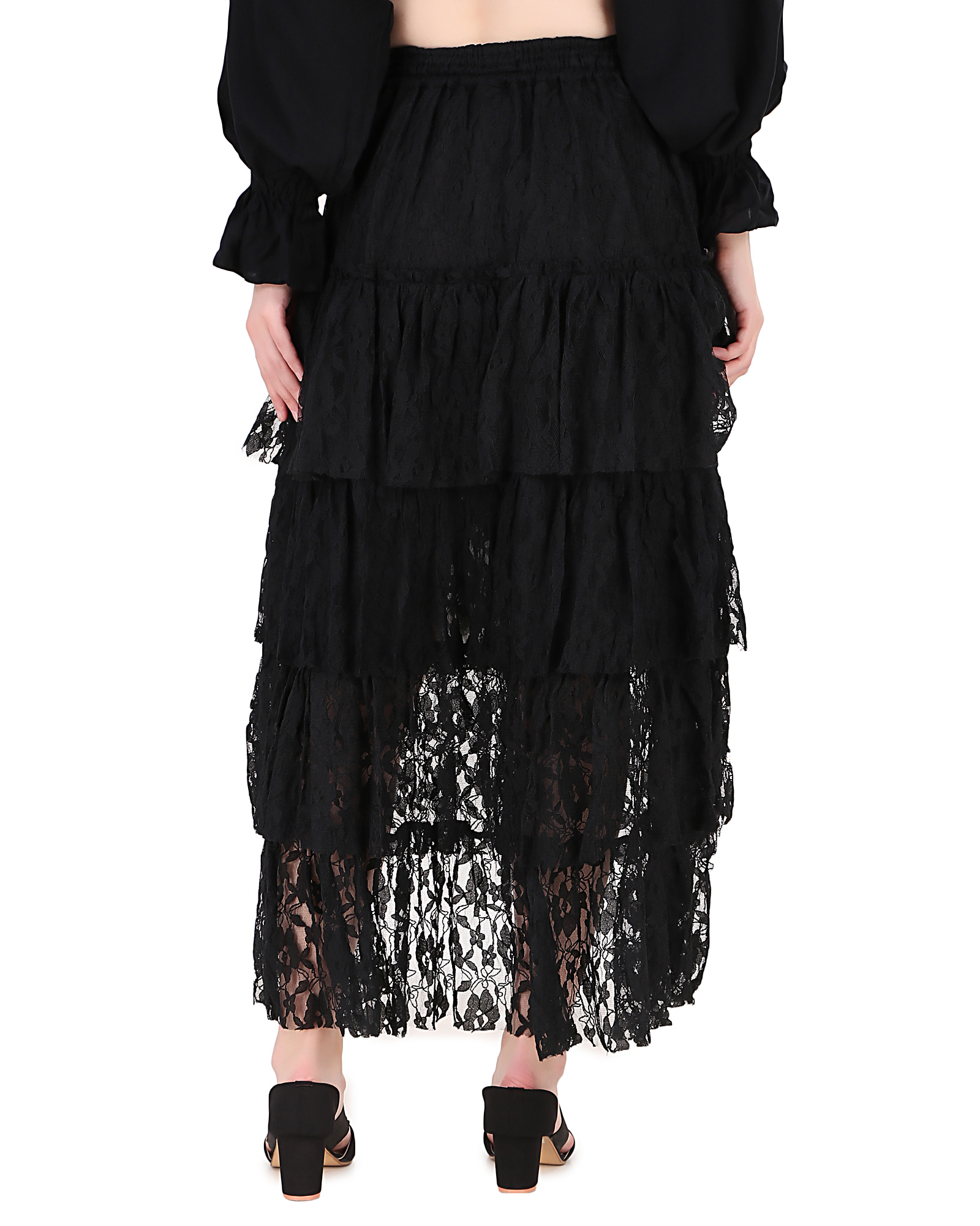 (image for) Steampunk Contoured Net Skirt