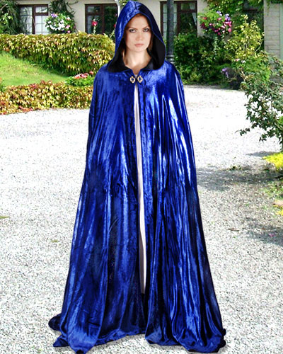 Midnight Fantasy Cloak (Blue) - Click Image to Close