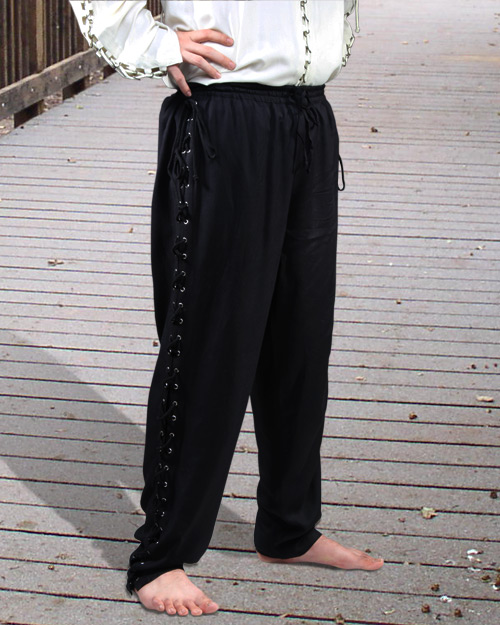 Lace-Up Pants (image for) Lace-Up Pants