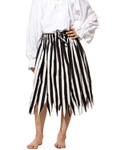 (image for) Girls Stripped Pirate Skirt