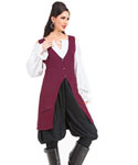 (image for) Elizabeth Pirate Linen Vest
