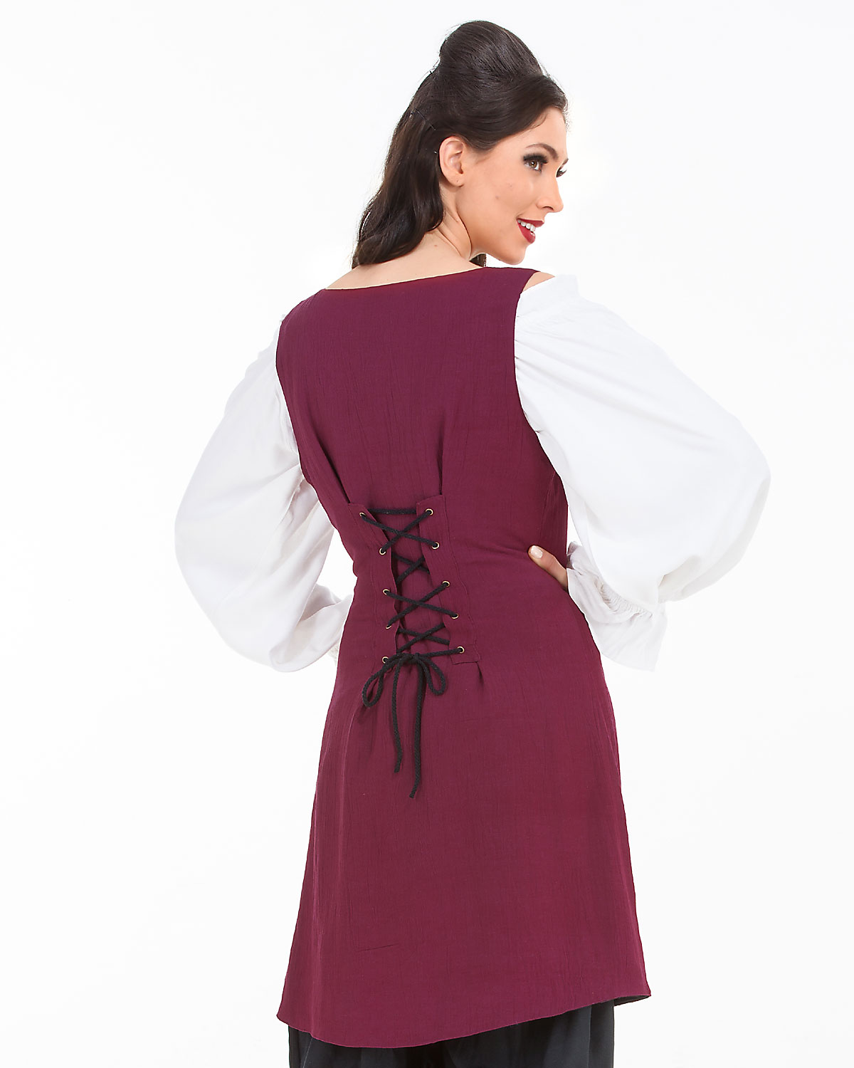 (image for) Elizabeth Pirate Linen Vest