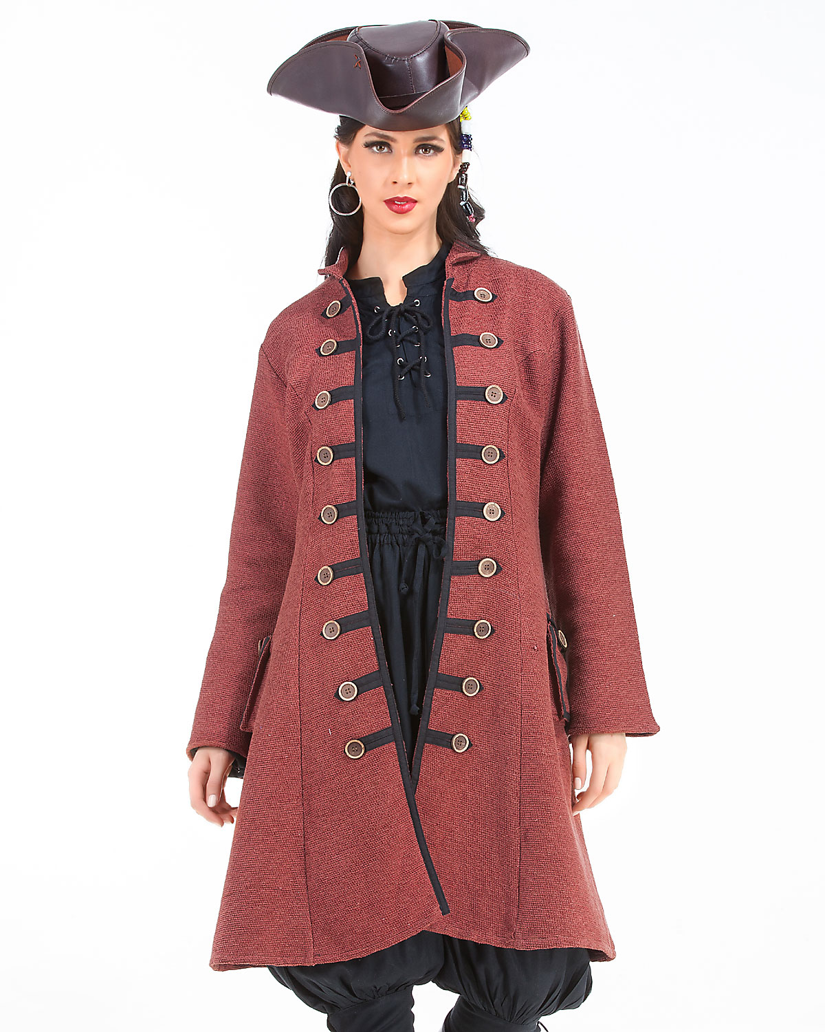 (image for) Captain Jacquotte Delahaye Pirate Coat
