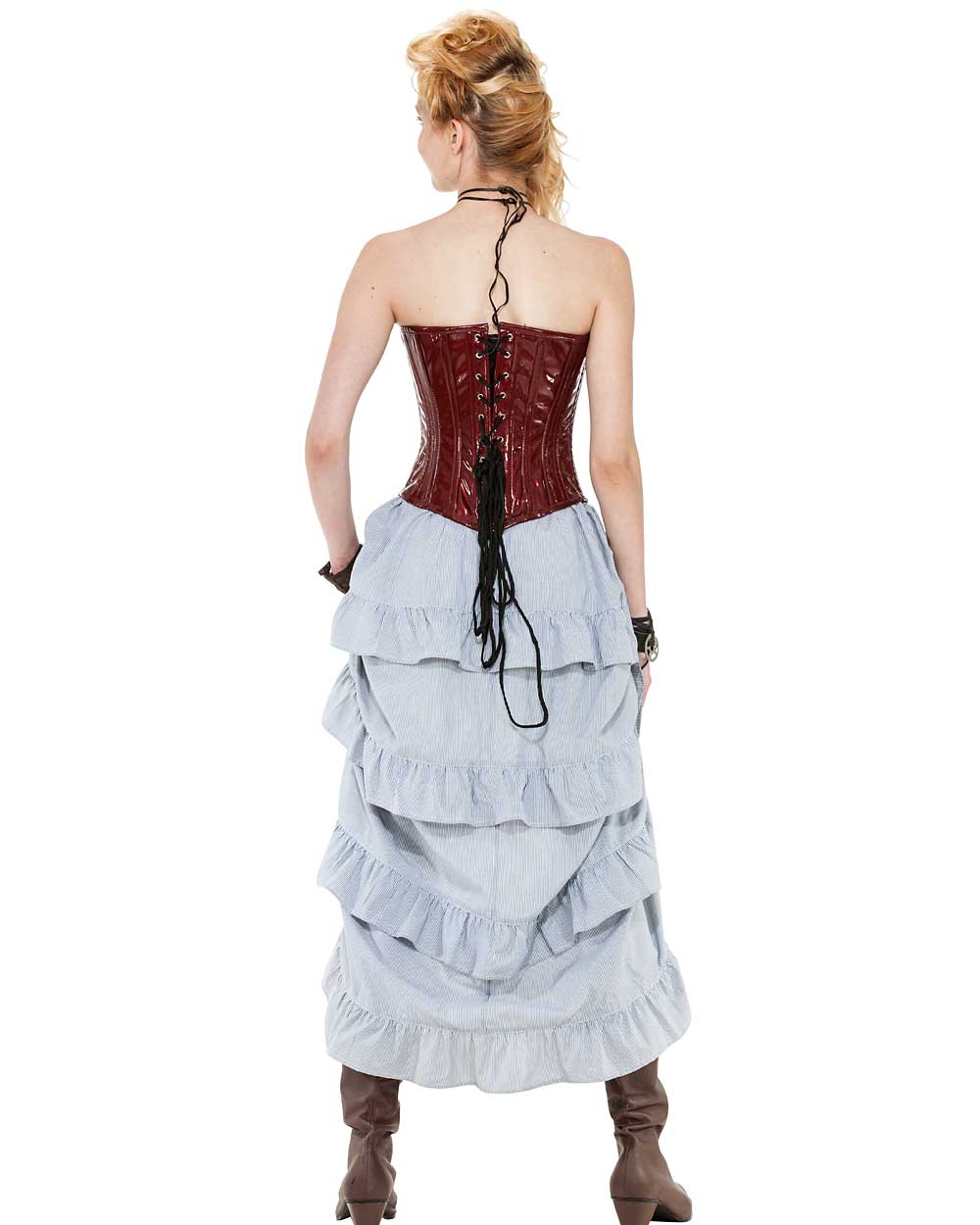 (image for) Steampunk Pinstripe Skirt