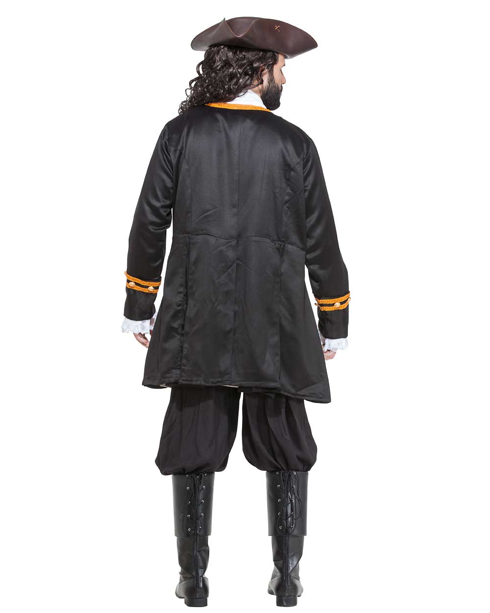 (image for) Admiral Norrington Coat - Black