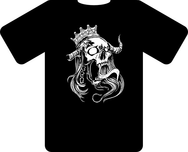 (image for) Dropship T1009 Pirate T-shirt (Black)