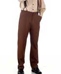 Classic Steampunk Pants-Brown (image for) Classic Steampunk Pants-Brown