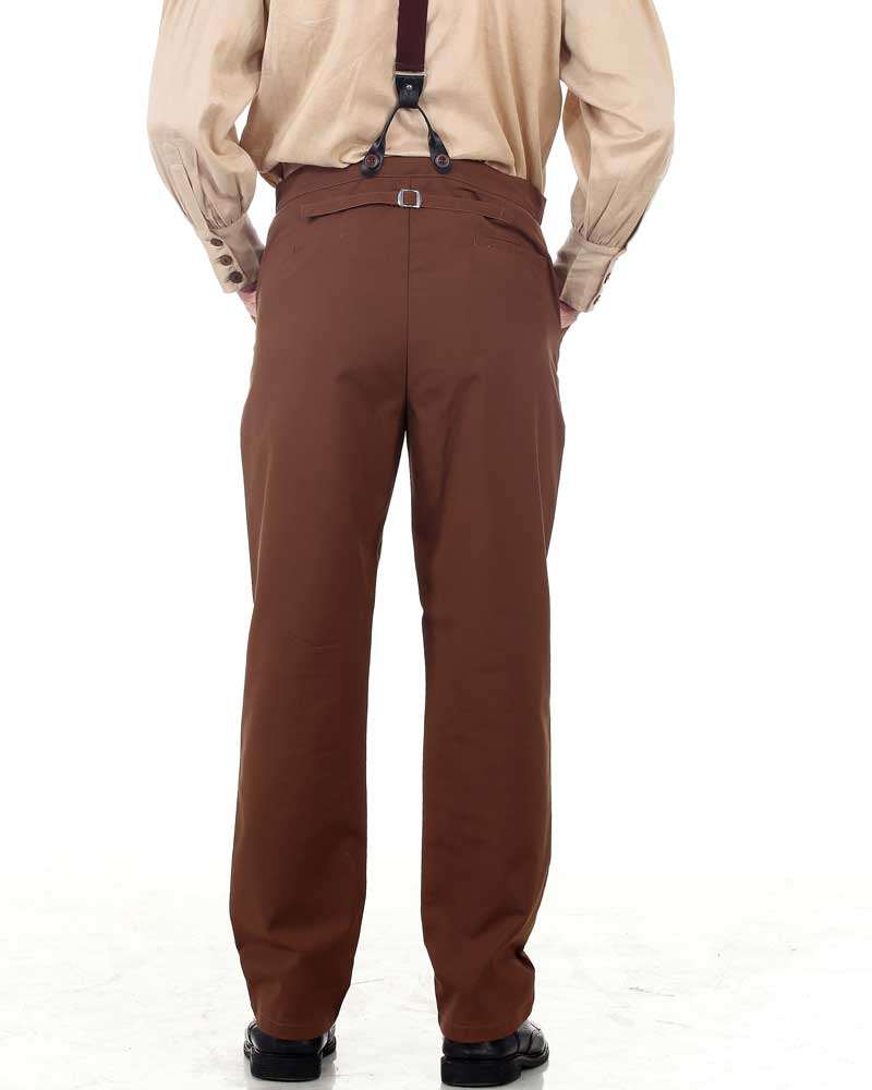 (image for) Classic Steampunk Pants-Brown