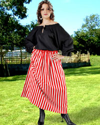 Striped Wench Skirt