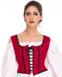 (image for) Reversible Wench Bodice (Decorated)