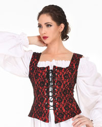 (image for) Medieval Goth Bodice