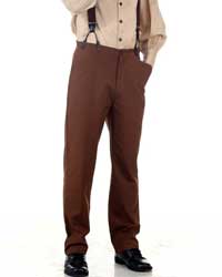 Classic Steampunk Pants-Brown