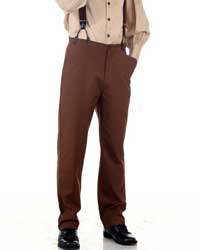 (image for) Classic Steampunk Pants-Brown